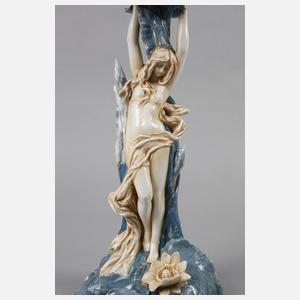 Karl Ens Volkstedt figürlicher Leuchter