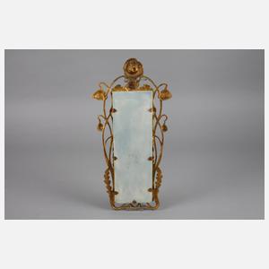 Johann von Schwarz zwei Wandplatten Jugendstil