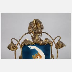 Johann von Schwarz zwei Wandplatten Jugendstil