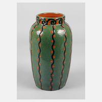 Tonwerke Kandern Vase Schlickerdekor111
