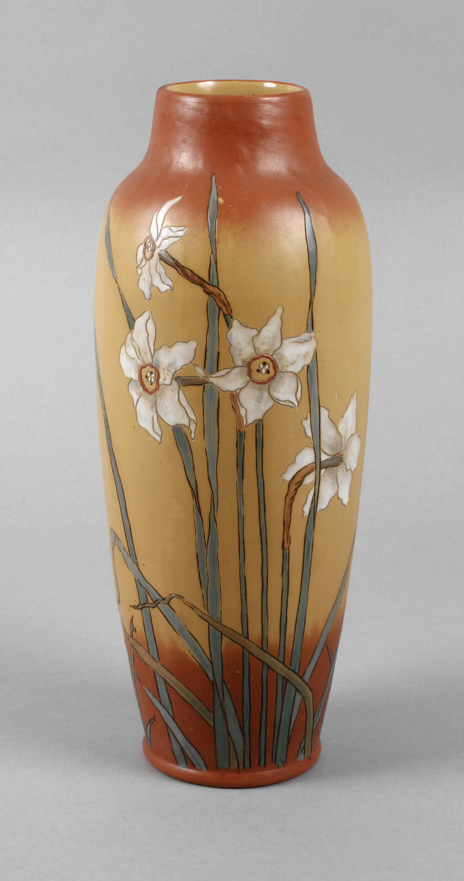 Villeroy & Boch Jugendstilvase Narzissen