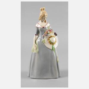 Wien Mädchen mit Hut als ”Sommer”