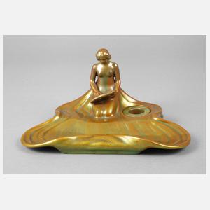 Zsolnay Pecs Schreibzeug Jugendstil