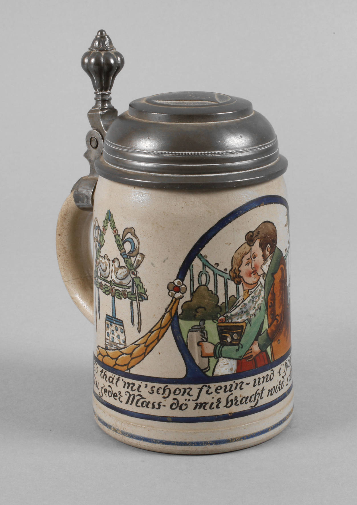 Jugendstil-Bierkrug