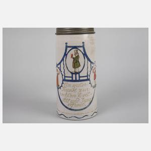 Jugendstil-Bierkrug