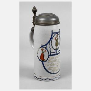 Jugendstil-Bierkrug