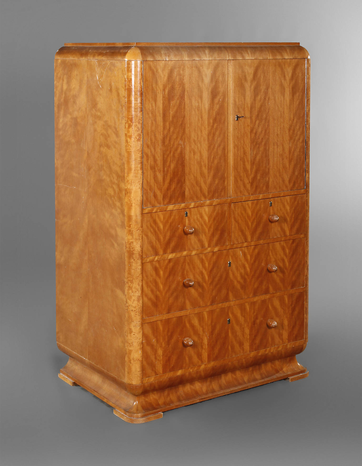 Pfeilerschrank Art déco