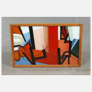 Kubistischer Beistelltisch