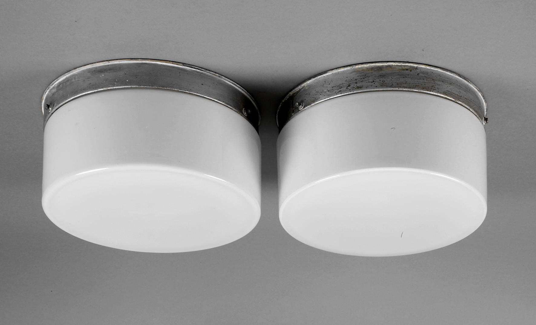 Paar Deckenlampen Art déco