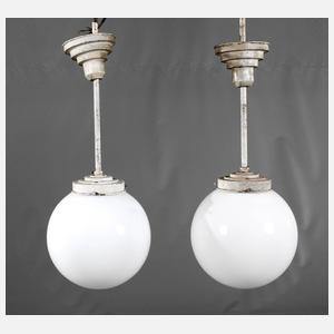 Paar Kugellampen
