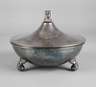 Silber Deckeldose Art déco