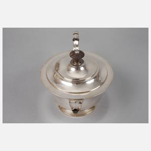 Silber Teekanne Art déco