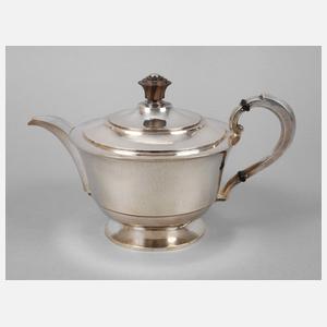 Silber Teekanne Art déco