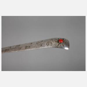 Silber Art déco-Löffel Unikat