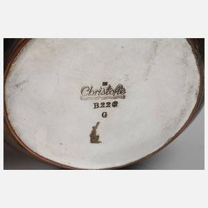 Christofle drei Vasen Art déco