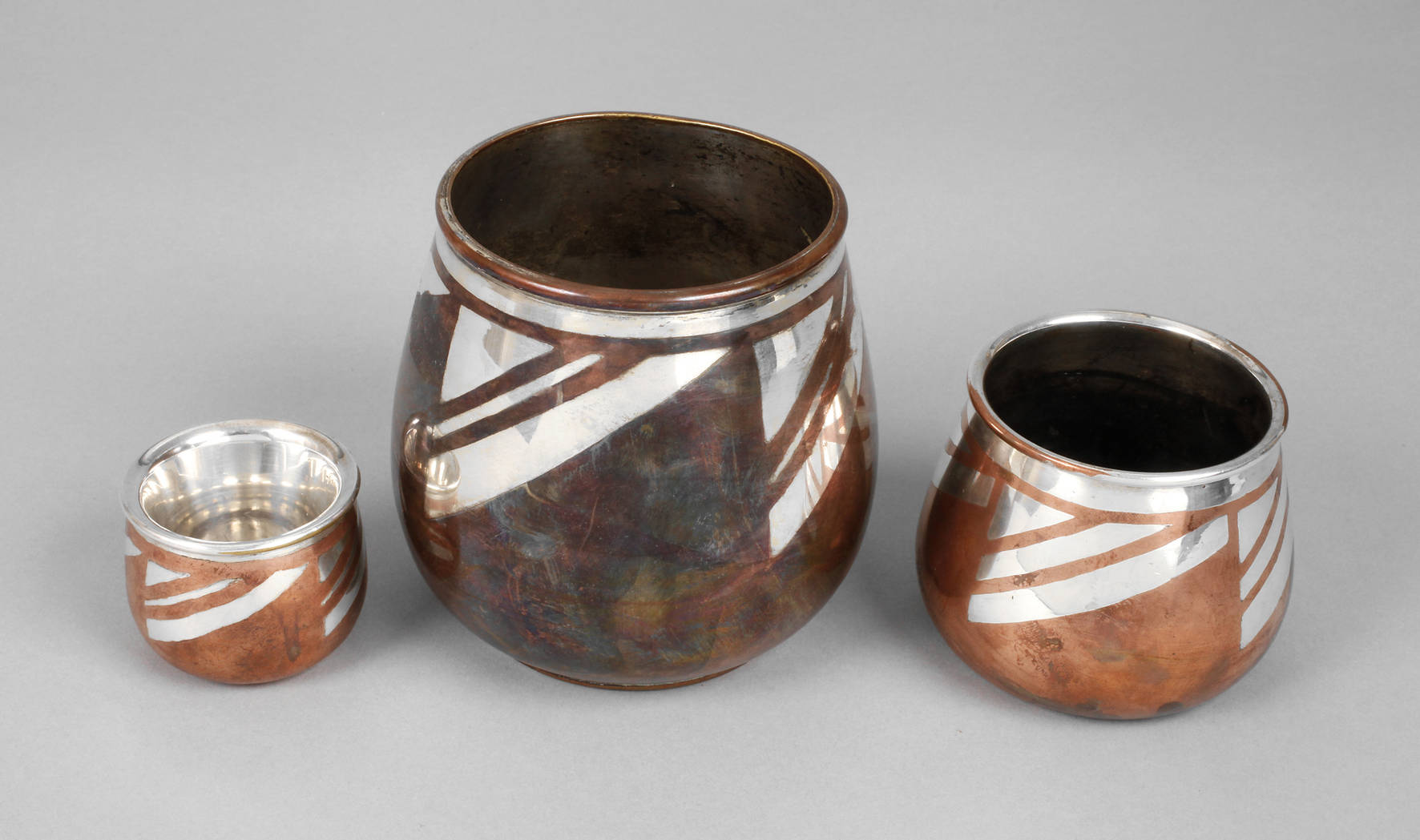 Christofle drei Vasen Art déco