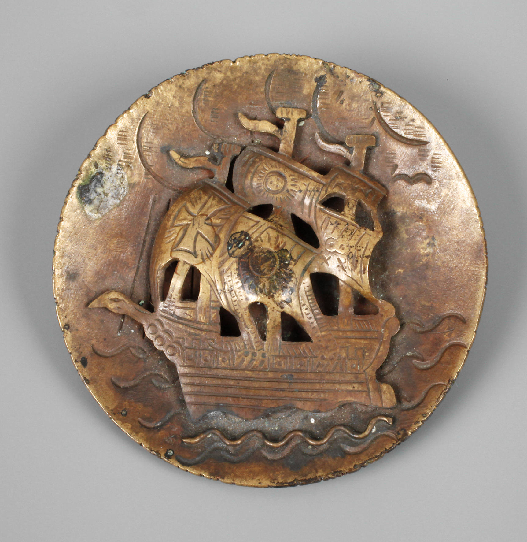 Georg Kramer frühe Brosche