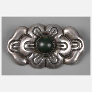 Große Silberbrosche