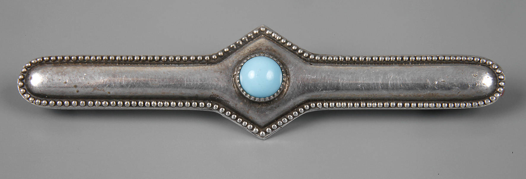 WMF Brosche mit Türkis