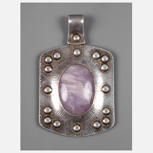 Anhänger mit Amethystcabochon