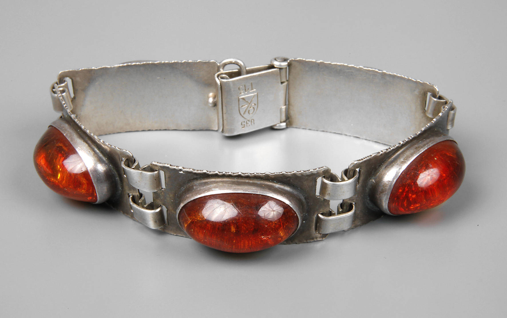 Georg Kramer Armband mit Bernsteinen