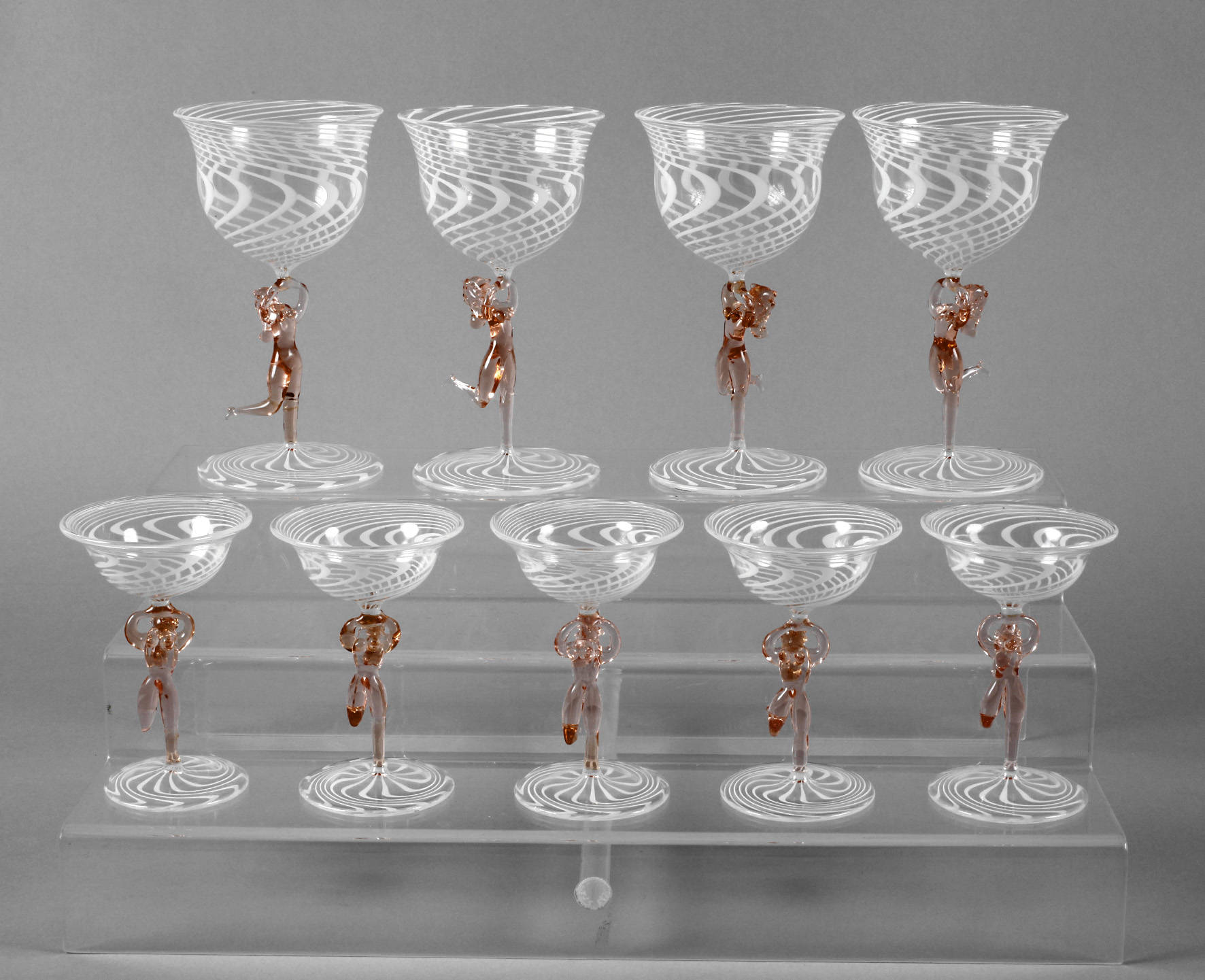 Lauscha neun Gläser