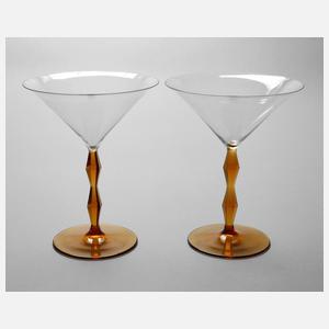 Moser Karlsbad zwei Sektschalen