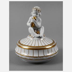 Hutschenreuther ”Flache Dose mit Putto”