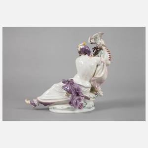 Meissen ”Mohr mit Kakadu”