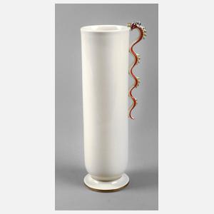 Rosenthal Ziervase mit Schlange