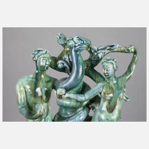 Goldscheider Wien ”Adam & Eva”