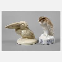Zwei Vogelfiguren111