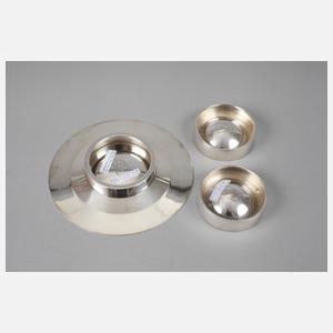 Silber drei Schalen Georg Jensen