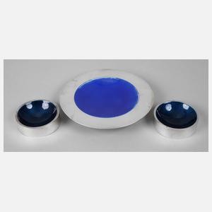 Silber drei Schalen Georg Jensen