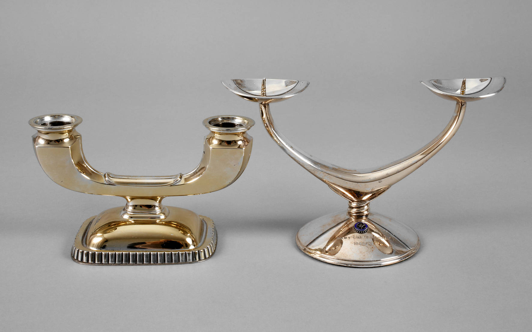 Silber zwei Kerzenleuchter