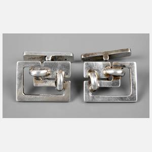 Paar Manschettenknöpfe