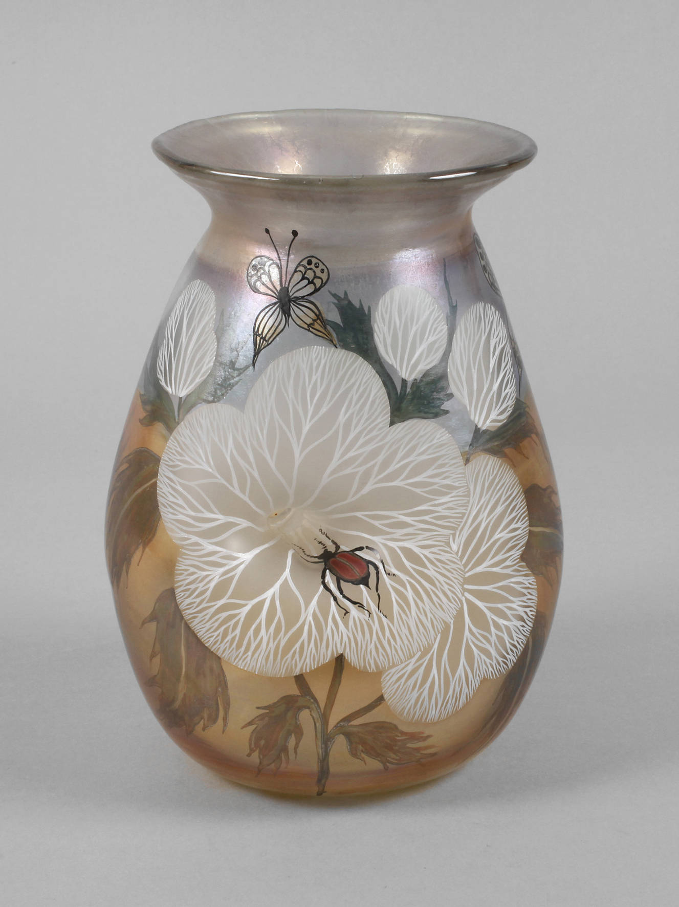 Erwin Eisch Vase Studioglas