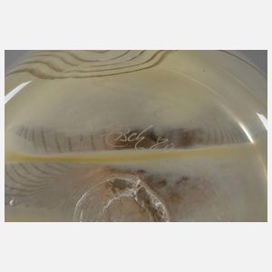 Erwin Eisch zwei Vasen Studioglas