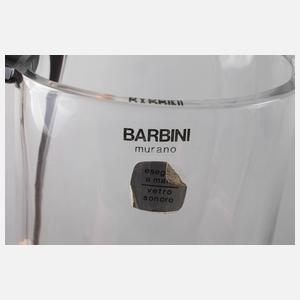 Murano drei Künstlervasen Alfredo Barbini