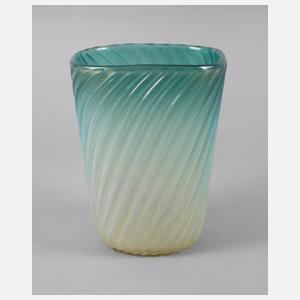 Murano Vase Goldflitterdekor