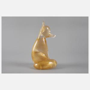 Murano zwei Tierfiguren