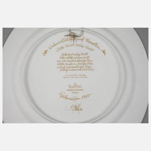 Rosenthal neun Weihnachtsteller