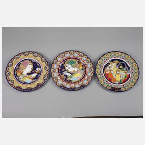 Rosenthal neun Weihnachtsteller