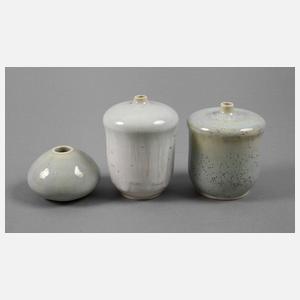 Ika Schilbock drei Vasen