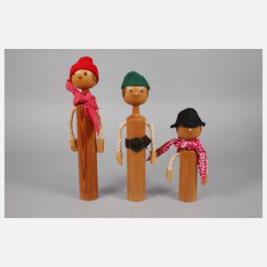 Künstlerpuppen mit Zubehör