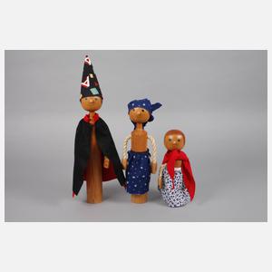 Künstlerpuppen mit Zubehör