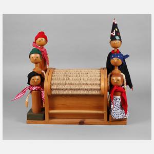 Künstlerpuppen mit Zubehör