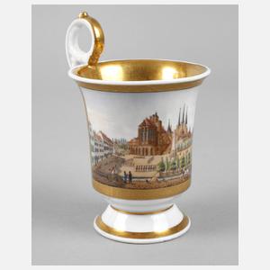 KPM Berlin Ansichtentasse Erfurt