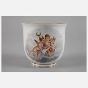 Meissen Tasse Puttendekor