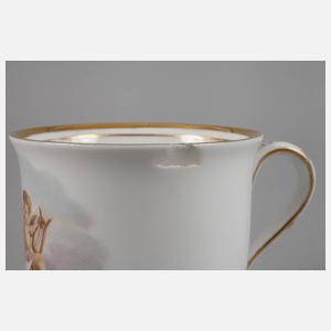 Meissen Tasse Puttendekor